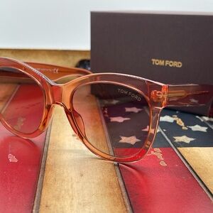 Tom Ford Translucent Pink TF870 74F NWT 100% Authentic Guaranteed